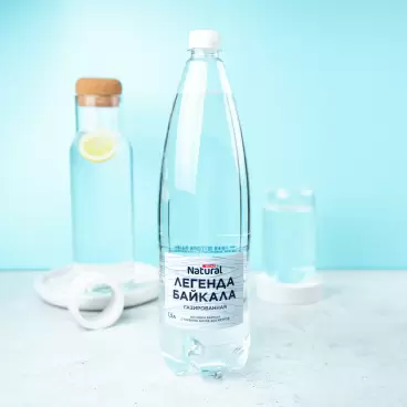 Изображение товара Вода SPAR NATURAL Легенда Байкала Газированная 1,5л
