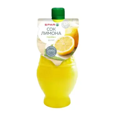Изображение товара Сок Лимона SPAR 115мл