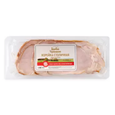 Изображение товара Корейка Варено-Копченая Столичная Деревня Чернышиха Нарезка