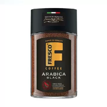 Изображение товара Кофе Растворимый Fresco Black Arabica Included 190г Стекло