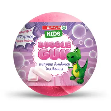 Изображение товара Бомбочка для Ванны SPAR KIDS Микс C Игрушкой 115г