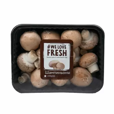 Изображение товара Грибы We Love Fresh Шампиньоны Королевские 400г