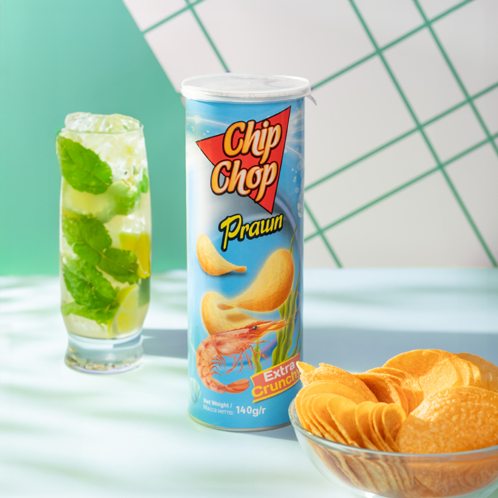 Изображение товара Чипсы Картофельные Chip Chop Креветка 140г