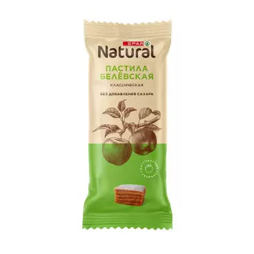 Изображение товара Пастила SPAR NATURAL Классическая без Сахара 35г