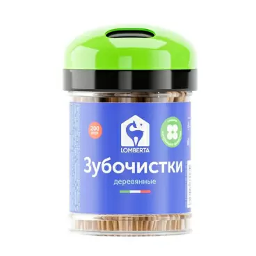 Изображение товара Зубочистки Lomberta Деревянные 200шт