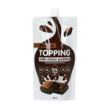 Изображение товара Топпинг Bombbar Молочно-шоколадный Пудинг 240г