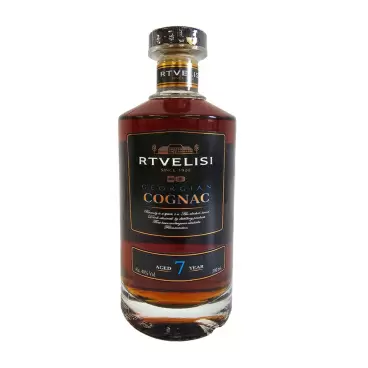 Изображение товара Коньяк Грузинский Ртвелиси 7 Лет 40% 0,5л