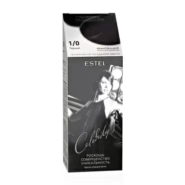 Изображение товара Краска-Уход для Волос Estel 1/0 Черный 140мл