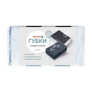 Изображение товара Губки SPAR Универсальные 5шт