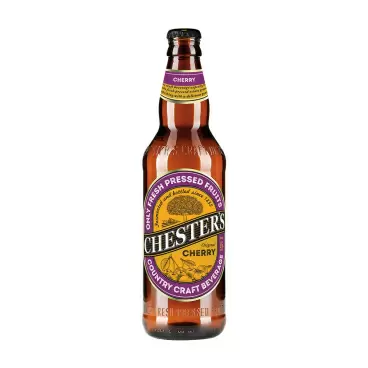Изображение товара Сидр Фруктовый Chesters Вишня 5% 0,45л Стекло