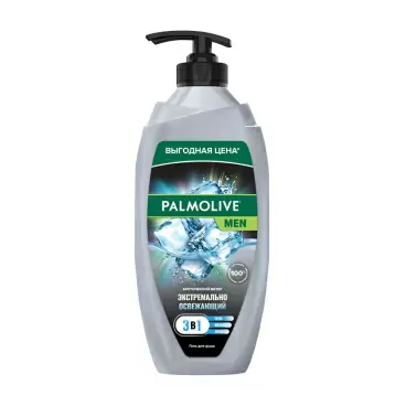 Изображение товара Гель для Душа Palmolive Men 3в1 Арктический Ветер 750мл