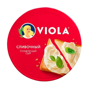 Изображение товара Сыр Плавленый Viola Сливочный 35% 130г
