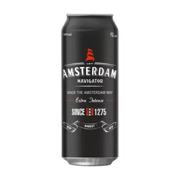 Изображение товара Пивной Напиток Amsterdam Навигатор 7% 0,45л ж/б Изображение товара Пивной Напиток Amsterdam Навигатор 7% 0,45л ж/б