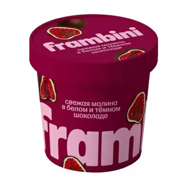 Изображение товара Малина Frambini в Белом и Темном Шоколаде 130г