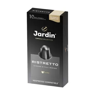 Изображение товара Кофе Молотый Jardin Ristretto 10 Капсул Изображение товара Кофе Молотый Jardin Ristretto 10 Капсул