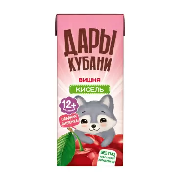 Изображение товара Кисель Дары Кубани Вишня 200мл