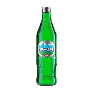 Изображение товара Вода Минеральная Нарзан Газированная 0,45л Стекло