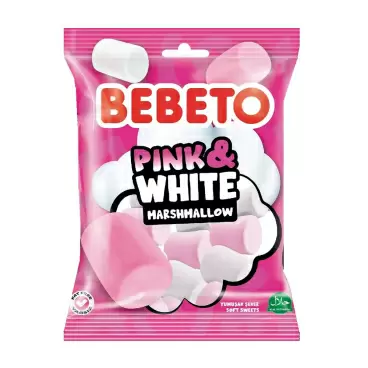 Изображение товара Маршмеллоу Bebeto со Вкусом Клубники и Ванили 135г