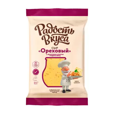 Изображение товара Сыр Радость Вкуса Ореховый 40% 180г
