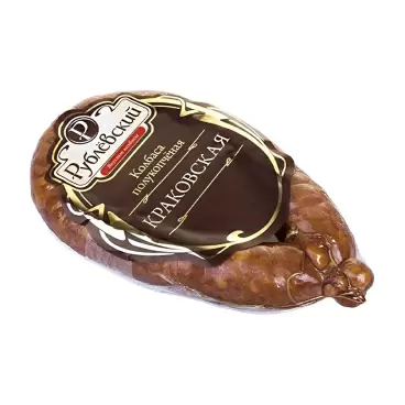 Изображение товара Колбаса Полукопченая Рублевский Краковская 350г