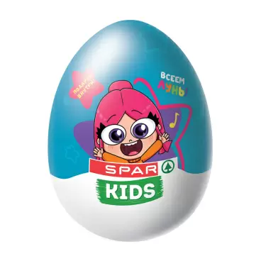 Изображение товара Шоколадное Яйцо SPAR KIDS Луана 20г