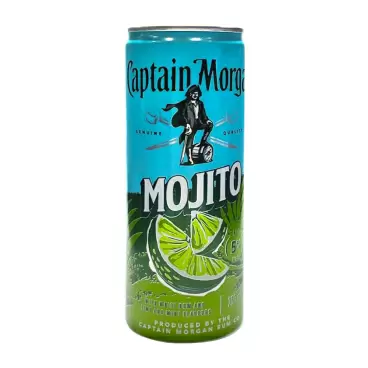 Изображение товара Напиток Слабоалкогольный Капитан Морган Мохито 5% 0,25л