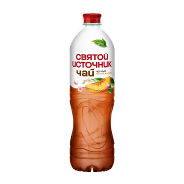 Изображение товара Чай Холодный Святой Источник Черный Персик Жасмин 1л