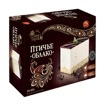 Изображение товара Торт Черемушки Птичье Облако 450г