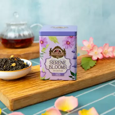 Изображение товара Чай Черный Basilur Безмятежные Цветы Жасмин 75г ж/б