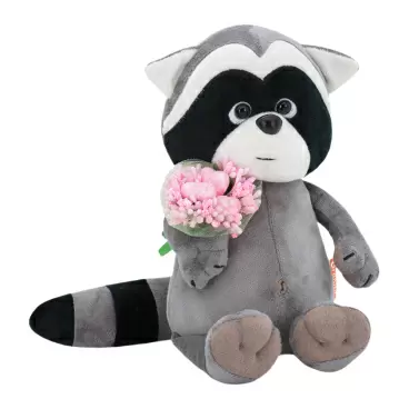 Изображение товара Игрушка Orange Toys Енотик Дэнни Розовый Букетик