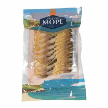 Изображение товара Скумбрия Вкусное Море Филе-Кусочки Холодного Копчения 100г