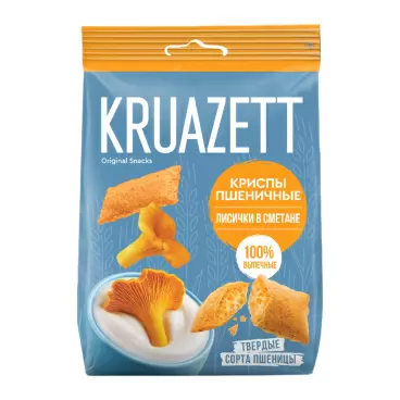 Изображение товара Криспы Kruazett Пшеничные с Грибами 70г