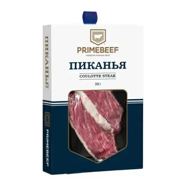 Изображение товара Стейк Пиканья из Мраморной Говядины Primebeef 300г Изображение товара Стейк Пиканья из Мраморной Говядины Primebeef 300г