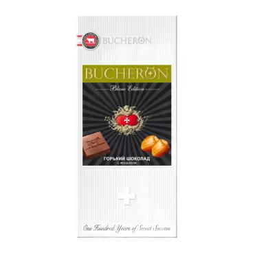 Изображение товара Шоколад Bucheron Blanc Edition Горький Фундук 85г