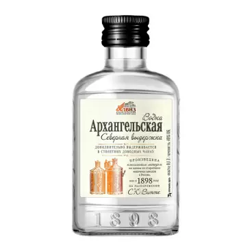 Изображение товара Водка Архангельская Северная Выдержка 40% 0,1л