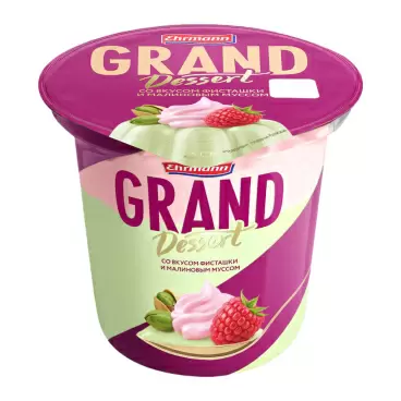 Изображение товара Пудинг Grand Dessert Фисташка Малина 4,7% 200г