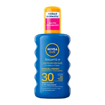 Изображение товара Спрей для Тела Nivea Солнцезащитный SPF 30 200мл