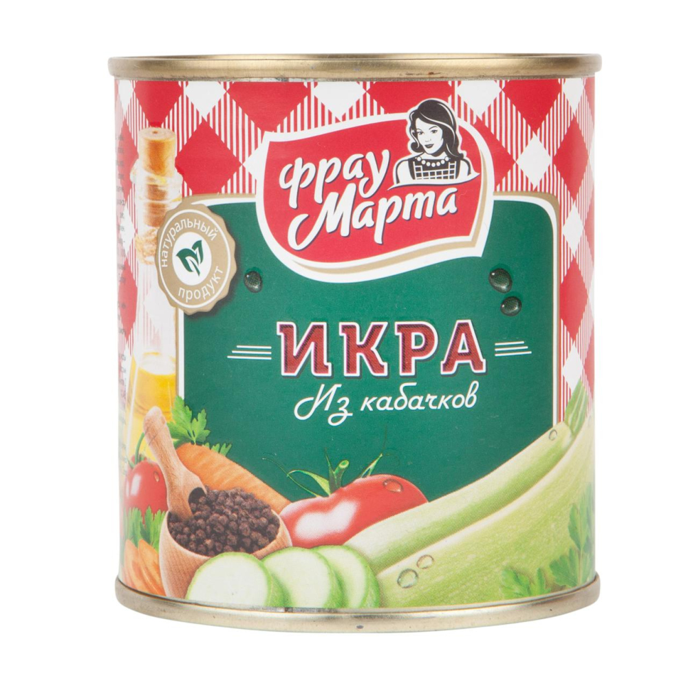 Купить икра кабачковая фрау марта 360г ж/б с доставкой на дом в ...