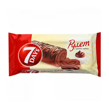 Изображение товара Рулет 7 Days с Кремом Какао 200г