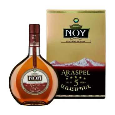 Изображение товара Коньяк Армянский Ной Араспел 5 Лет 40% 0,5л п/у