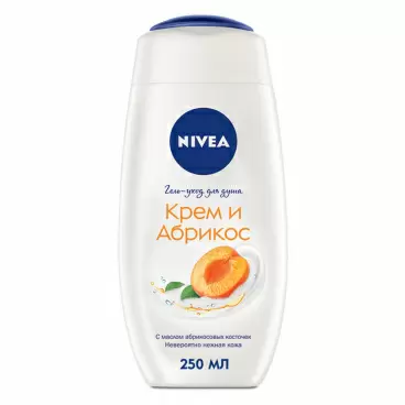 Изображение товара Гель для Душа Nivea Крем и Абрикос 250мл