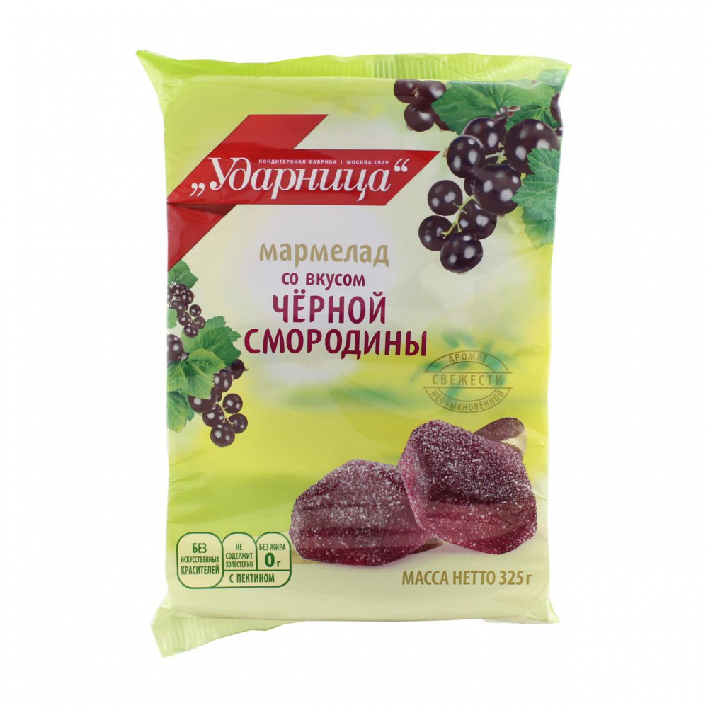Изображение товара Мармелад Ударница Черная Смородина 325г