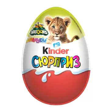 Изображение товара Шоколадное Яйцо Kinder Сюрприз Лицензия 20г
