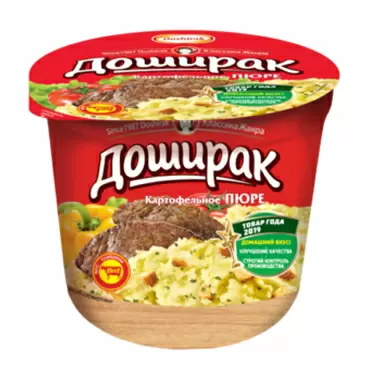 Изображение товара Пюре Картофельное Доширак Говядина 40г
