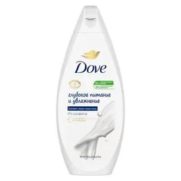 Изображение товара Гель для Душа Dove Наслаждение и Уход 250мл Изображение товара Гель для Душа Dove Наслаждение и Уход 250мл