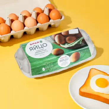 Изображение товара Яйцо Куриное SPAR Деревенское С1 10шт