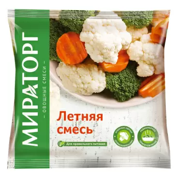 Изображение товара Смесь Овощная Мираторг Летняя 400г