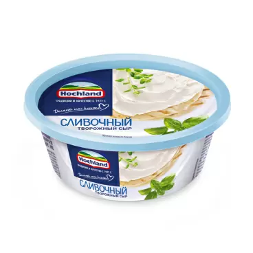 Изображение товара Сыр Творожный Hochland Сливочный 60% 140г