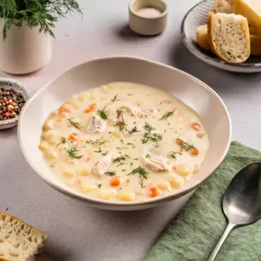 Изображение товара Суп Сырный с Курицей 500мл